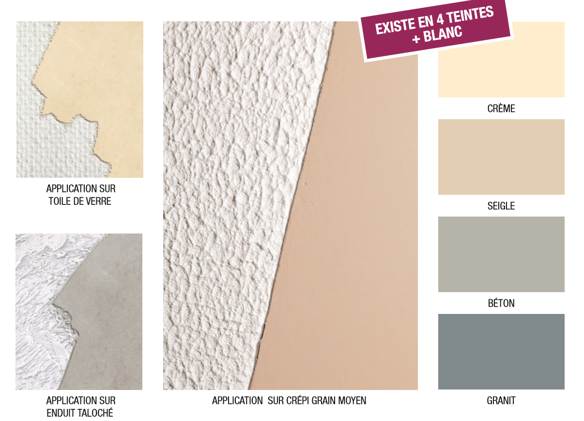 Enduit décoratif, rénovation rapide, 2 en 1, lisse et décore sur plâtre — free download