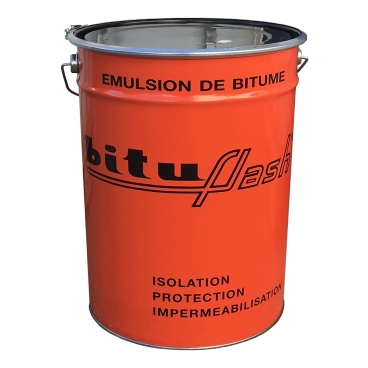 Bituminous coating, waterproofing bitumen, masonry, foundation, roof, wood, metal - Bituflash Procom