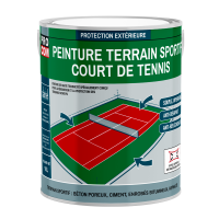 Peinture tennis, peinture terrain de sport, rénovation et protection de terrain sportif PROCOM