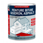 Peinture bitume, résine pour enrobé bitumeux, asphalte, goudron, PROCOM