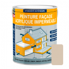 Peinture façade acrylique, imperméabilisation et protection des façades, peinture crépi PROCOM