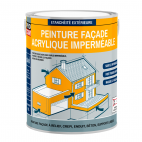 Peinture façade acrylique, imperméabilisation et protection des façades, peinture crépi PROCOM