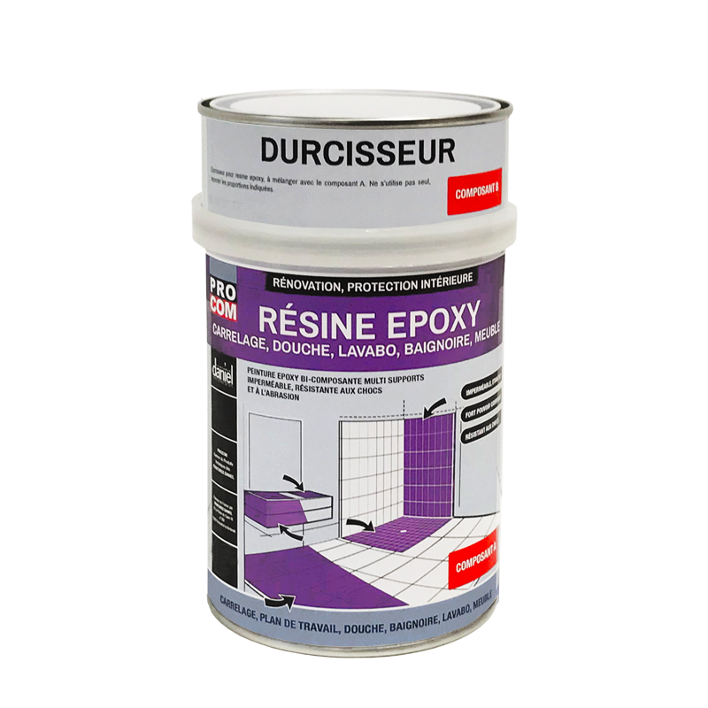 Peinture Epoxy pour sol Laque'sol - Peinture epoxy résistante et