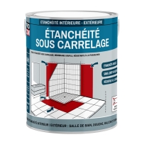 Etancheite sous carrelage, douche, salle de bain - Résine d'étanchéité PROCOM - Peintures Daniel