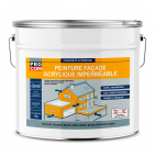 Peinture façade acrylique, imperméabilisation et protection des façades, peinure haute technicité PROCOM 10L