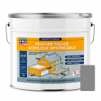 Peinture façade acrylique, imperméabilisation et protection des façades, peinure haute technicité PROCOM 10L