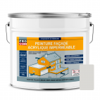 Peinture façade acrylique, imperméabilisation et protection des façades, peinure haute technicité PROCOM 10L