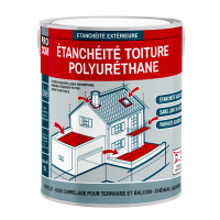 Étanchéité toiture polyuréthane - Étanchéité toit terrasse, toit plat PROCOM, résine polyuréthane, étanchéité liquide