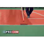 Peinture tennis, peinture terrain de sport, rénovation et protection de terrain sportif PROCOM