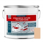 Étanchéité toiture polyuréthane - Étanchéité toit terrasse, toit plat PROCOM, résine polyuréthane, étanchéité liquide