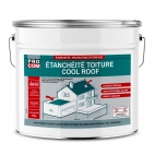 Peinture toiture blanche réfléchissante Cool Roof PROCOM, peinture anti-uv - Peintures Daniel