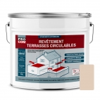 Etanchéité terrasse, peinture d'étanchéité, Revêtement terrasse circulable PROCOM - Peintures Daniel