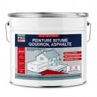 Peinture bitume, résine pour enrobé bitumeux, asphalte, goudron, PROCOM