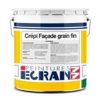 Crépi façade grain fin, acrylique, intérieur, extérieur ECRAN 77