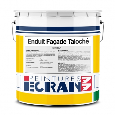 Enduit Taloché Imperméable Isolant Thermique Façade Fissure Extérieur