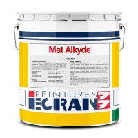 peinture professionnelle blanc mat résine alkyde ECRAN 77