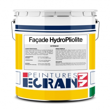 Peinture professionnelle hydro pliolite, protection et décoration façades extérieures, HYDRO FACADE - ECRAN 77