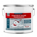 Résine d'étanchéité transparente polyuréthane - Étanchéité véranda, verrière, serre PROCOM