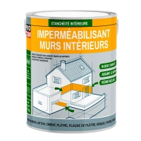 Imperméabilisant murs intérieurs