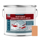 Etanchéité terrasse, peinture d'étanchéité, Revêtement terrasse circulable PROCOM - Peintures Daniel