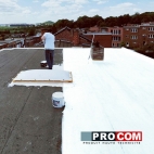 Cool roof - Peinture toiture anti chaleur, peinture blanche réfléchissante PROCOM