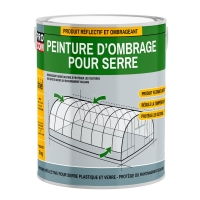 Peinture d'ombrage pour serre verre et plastique - Peinture serre PROCOM