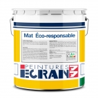 Peinture éco-responsable, blanc mat recyclé pour murs et plafonds intérieurs