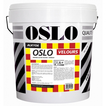 Peinture velours, mur et plafond int&eacute;rieur, opacifiante, sans odeur Oslo