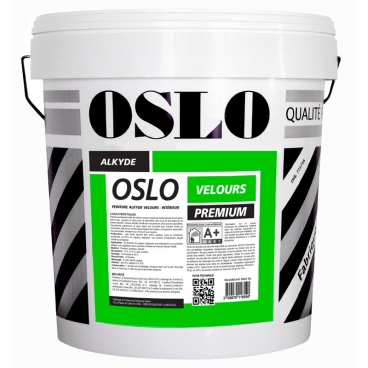 Peinture velours, mur et plafond intérieur, opacifiante, sans odeur Oslo Peinture velours, mur et plafond intérieur, opacifiante, sans odeur Oslo