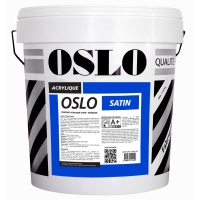 Peinture satinée, mur et plafond intérieur, ultra couvrante OSLO