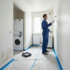 Peinture anti-humidité, film couvrant, isolant, hydrofuge et anti-tache, résine siloxane PROCOM
