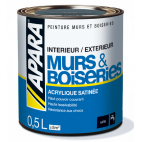 Laque acrylique satinée pour murs et boiseries