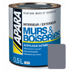 Laque acrylique satinée pour murs et boiseries