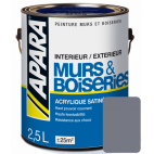 Laque acrylique satinée pour murs et boiseries