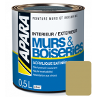 Laque acrylique satinée pour murs et boiseries