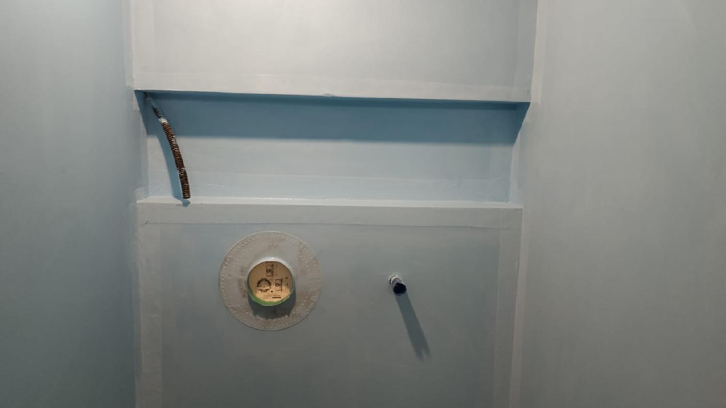 Etancheite sous carrelage, KIT douche, salle de bain, pièce humide - résine  d'imperméabilisation - 2.5 litres-Bleu