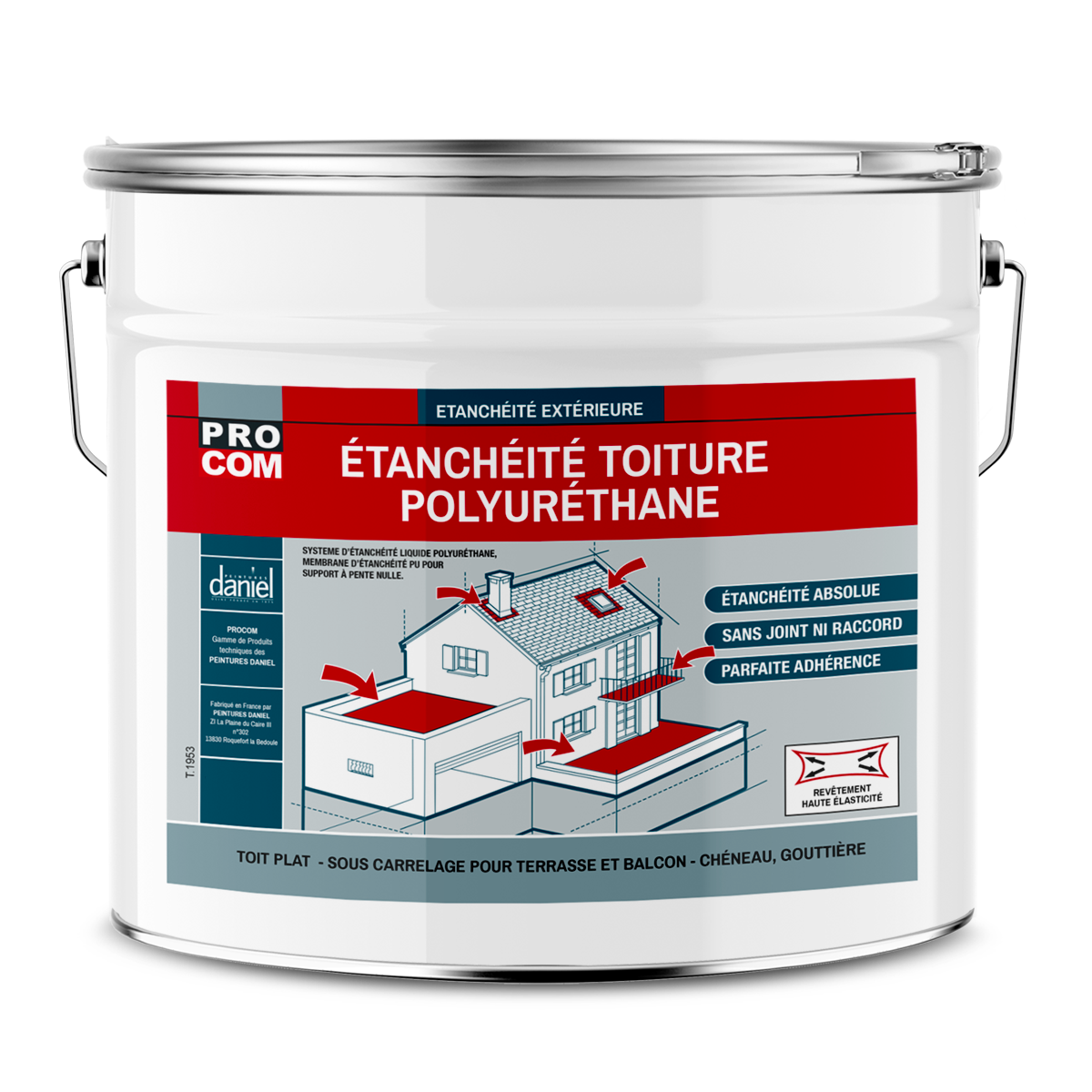 Peinture béton EPODEX CONCRETE PAINT pour sols et murs